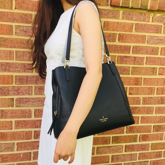 NWT Kate Spade triple compartment shoulder bag - Picture 2 of 13